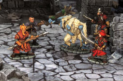 Large, dumb, and dangerous, the shaggy snow trolls encountered in the city are not to be taken lightly. Trolls consider anything that is alive and smaller than themselves to be food and will not hesitate to attack anyone they meet. 